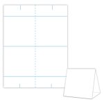 Tri Fold Table Tent Template Word • Display Cabinet Throughout Tri Fold Tent Card Template