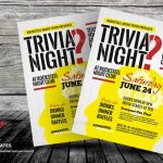 Trivia Night Flyer Templates By Kinzi21 | Graphicriver for Free Trivia Night Flyer Template