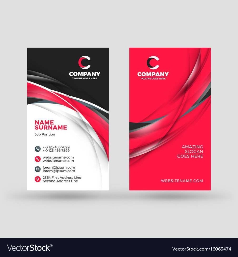 Two Sided Business Card Template Microsoft Word – Cards Design Templates Within Free Business Cards Templates For Word