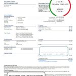 Usa American Express Invoice Template In Word And Pdf Format, Fully Editable – Faketemplate Throughout Usa Invoice Template