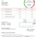 Usa Pinduoduo Invoice Template In Word And Pdf Format, Fully Editable – Faketemplate Intended For Invoice Template Usa