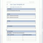 Use Case Templates (Word+Visio) – Templates, Forms, Checklists For Ms Office And Apple Iwork For Product Development Business Case Template