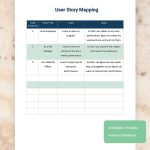 User Story Word Templates - Design, Free, Download | Template pertaining to User Story Template Word
