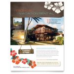 Vacation Rental Flyer Template Design Inside House For Rent Flyer Template Free