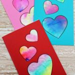 Valentine Heart Card – A Fun Heart Craft For Preschoolers – Messy Little Monster Inside Valentine Card Template For Kids