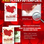 Valentine Party Free Flyer Psd Template Free Download #5469 – Styleflyers Pertaining To Valentines Day Flyer Template Free