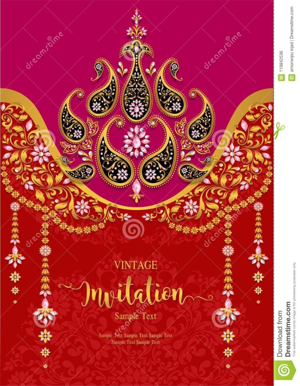 View Traditional Indian Wedding Invitation Card Template Gif Pertaining To Indian Wedding Cards Design Templates