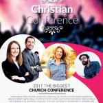 Web Development: 20 Best Free Church Flyer Templates For Your 2020 Religious Events For Gospel Meeting Flyer Template