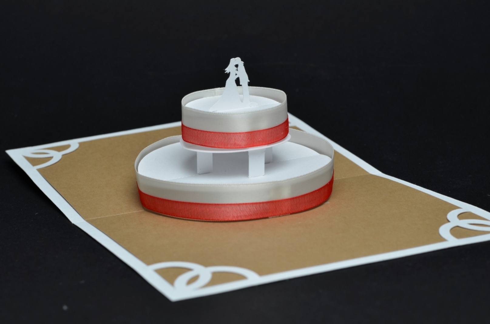 Wedding Cake Pop Up Card: First Version – Creative Pop Up Cards For Wedding Pop Up Card Template Free