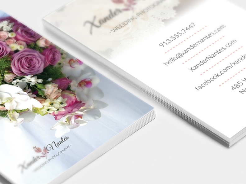 Wedding Photographer Business Card V1 Photoshop Psd Template – Cursive Q Designs For Photography Business Card Template Photoshop