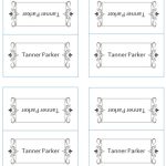 Wedding Place Cards Template For Microsoft Word 2022 (Free Template) Pertaining To Ms Word Place Card Template