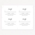 Wedding Rsvp Card Template – Diy Wedding Templates And Printables Throughout Free Printable Wedding Rsvp Card Templates
