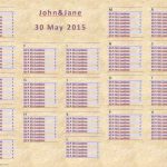 Wedding Seating Chart For Wedding Seating Chart Template Word
