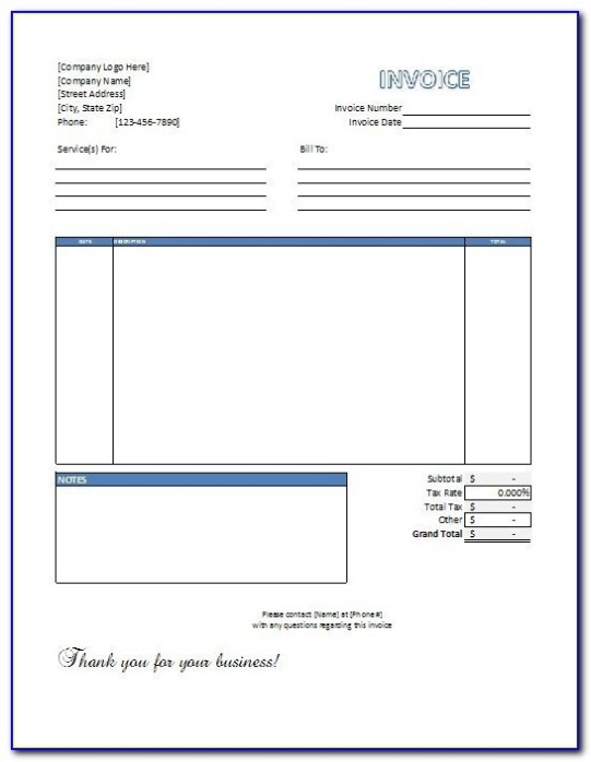 Work Invoice Template Free Download – Template : Resume Examples # Pertaining To Invoice For Work Done Template