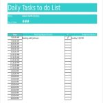 Work To Do List Template – 6+ Free Word, Excel,Pdf Document Downloads With Regard To Daily Task List Template Word