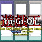 Yu Gi Oh! Tcg Card Templates (Vrains Era Update) By Decatilde On Deviantart With Yugioh Card Template