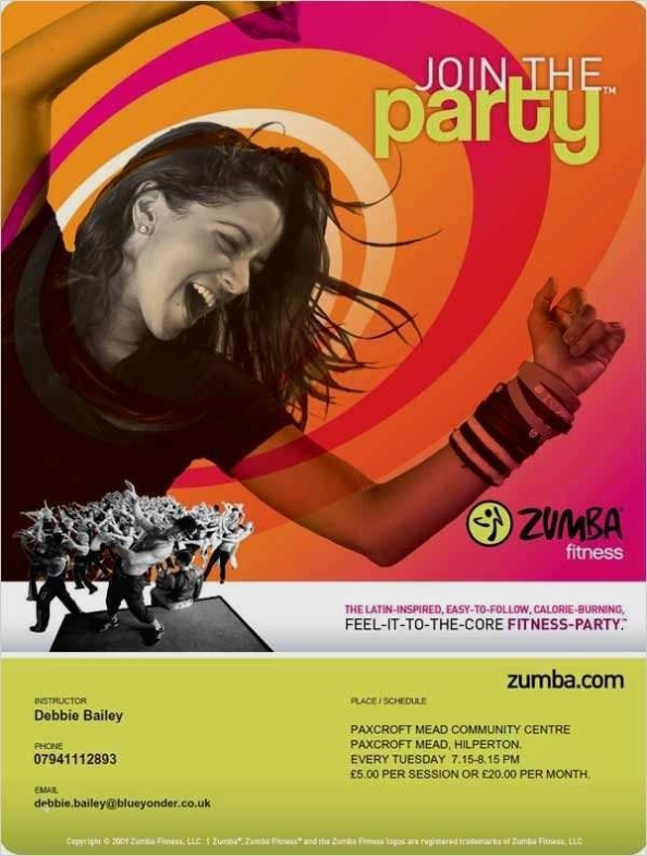 Zumba Flyer Vorlagen Cool 42 Best Images About Fitness Fiesta On Pinterest | Dillyhearts Regarding Free Zumba Flyer Templates